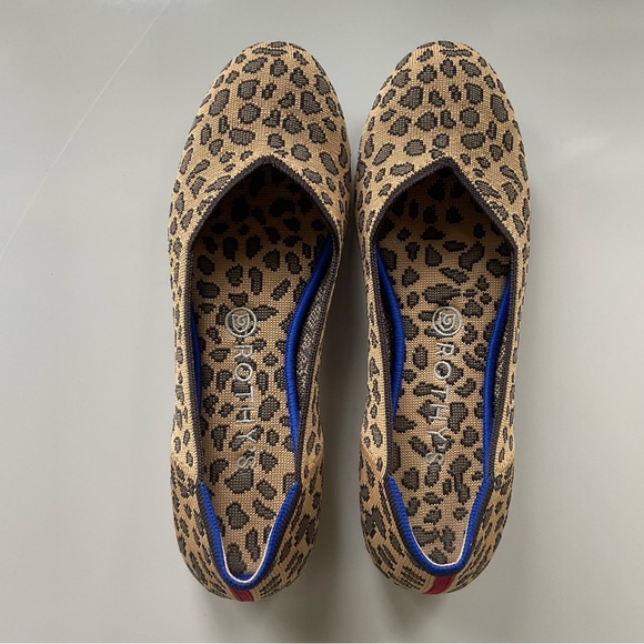 Rothy’s, size 9, leopard print flats - Picture 7 of 9